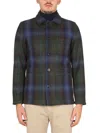 Aspesi Classic Collar Winter Jacket For Men In Blue