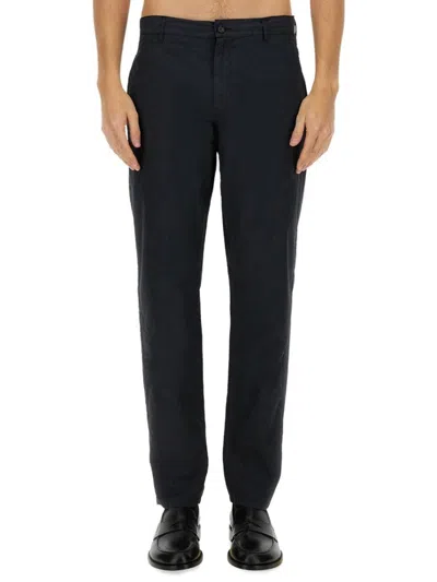 ASPESI TAILORED BLACK CHINO PANTS