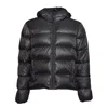 Aspesi Tailored Black Coat With Structured Collar In Black