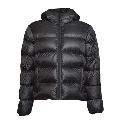 ASPESI TAILORED BLACK COAT WITH STRUCTURED COLLAR