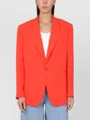 Aspesi Lapel Collar Knitted Blazer