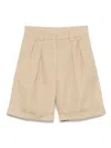 Aspesi Tailored Shorts In Brown