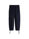 Aspesi Pull Rope Detail Overalls In Blue