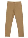 Aspesi Tapered Chinos In Brown