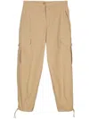 Aspesi Tapered-leg Cargo Trousers In Neutrals