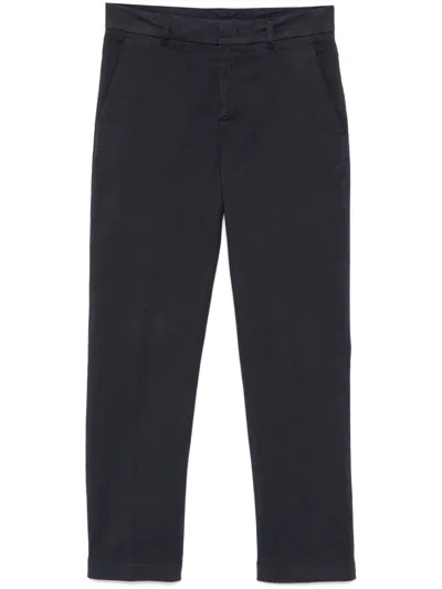 Aspesi Tapered Trousers In Blau