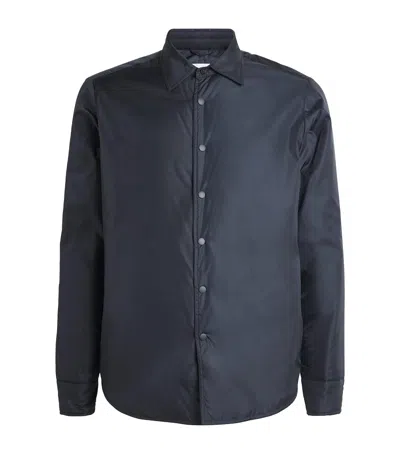 Aspesi Re-shirt Nylon Shirt Jacket In Black