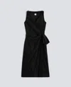 Aspesi Technical Fabric Dress In Black