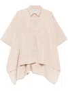 Aspesi Technical-fabric Shirt In Neutrals
