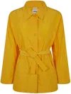 Aspesi Teria Belt Jacket In Yellow