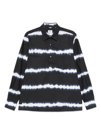 Aspesi Tie-dye Shirt In Blue
