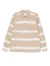 Aspesi Tie-dye Shirt In Neutrals