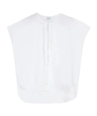 Aspesi Tie Shirt In White