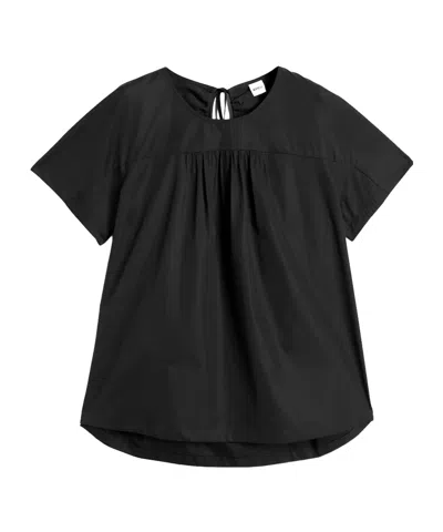 Aspesi Tie-up Detail T-shirt In Black
