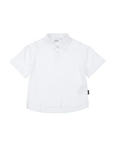 Aspesi Babies'  Toddler Boy Polo Shirt White Size 6 Cotton In Brown