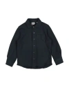 Aspesi Toddler Boy Shirt Midnight Blue Size 4 Cotton, Elastane In Blue