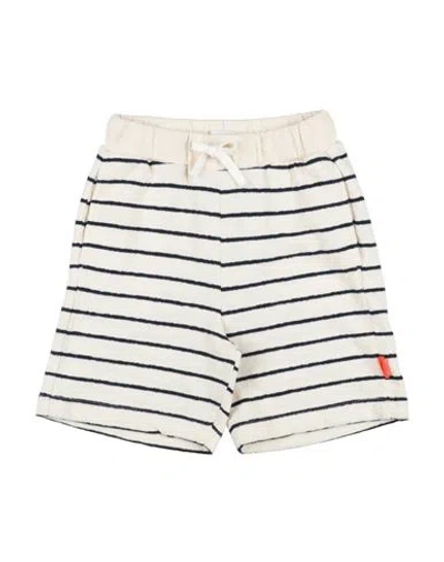 ASPESI ASPESI TODDLER BOY SHORTS & BERMUDA SHORTS IVORY SIZE 6 COTTON, ELASTANE