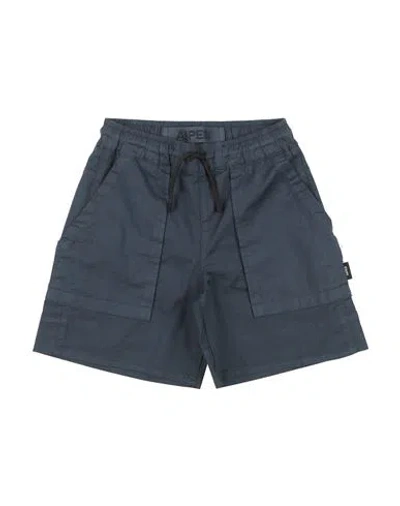 Aspesi Babies'  Toddler Boy Shorts & Bermuda Shorts Navy Size 6 Cotton, Elastane In Blue