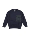 Aspesi Toddler Boy Sweatshirt Midnight Blue Size 6 Cotton, Nylon In Blue