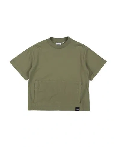 Aspesi Babies'  Toddler Boy T-shirt Military Green Size 6 Cotton