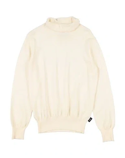 Aspesi Babies'  Toddler Boy Turtleneck Ivory Size 4 Wool In Neutral