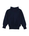 Aspesi Babies'  Toddler Boy Turtleneck Midnight Blue Size 4 Wool