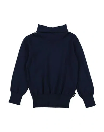 Aspesi Babies'  Toddler Boy Turtleneck Midnight Blue Size 4 Wool