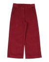 Aspesi Toddler Girl Pants Garnet Size 6 Cotton, Elastane In Red