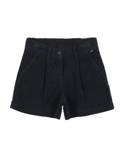 Aspesi Kids'  Toddler Girl Shorts & Bermuda Shorts Midnight Blue Size 6 Cotton, Elastane