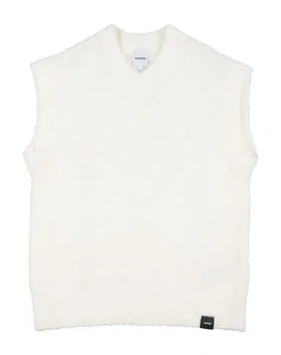 Aspesi Babies'  Toddler Girl Sweater White Size 6 Acrylic, Wool, Polyamide, Alpaca Wool, Elastane