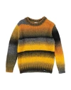 Aspesi Toddler Sweater Marigold Size 6 Wool, Acrylic, Polyamide, Alpaca Wool In Yellow