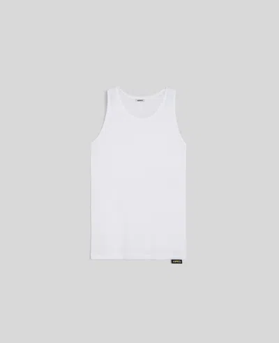 Aspesi Top In Jersey Stretch - Bianco