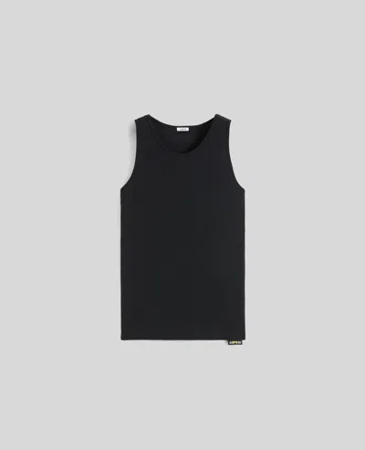Aspesi Top In Jersey Stretch - Nero