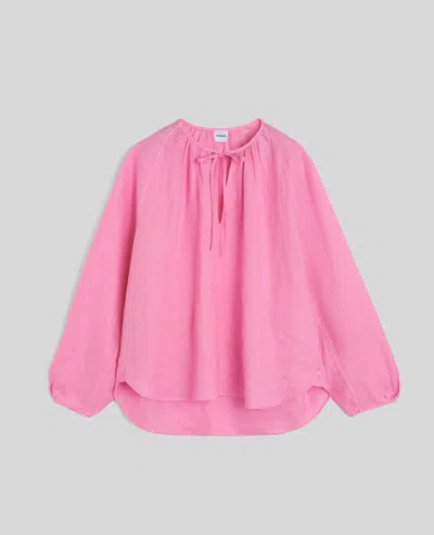 Aspesi Top In Lino Leggero - Rosa