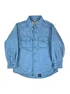 Aspesi Topaz Blue Jacket In Blue