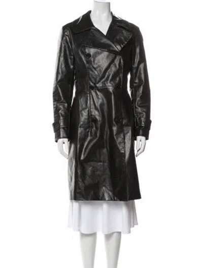 Pre-owned Aspesi Trench Coat In Gray