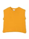 Aspesi Tricot Vest. In Yellow