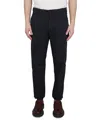 Aspesi Tailored Chino Trousers With Pockets In Black