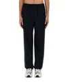 Aspesi Cotton Twill Pants In Blue