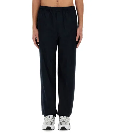 Aspesi Trousers In Blue