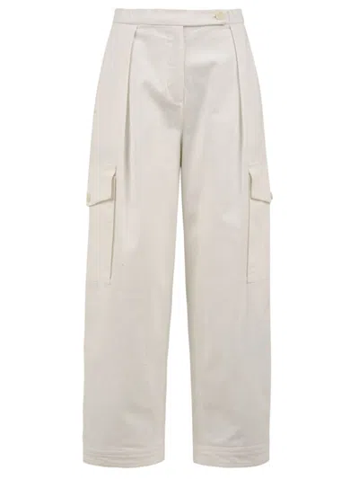 Aspesi Trousers In White