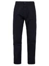 Aspesi Trousers Blue In Black