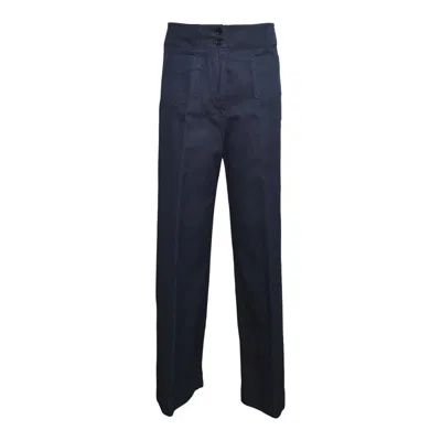 Aspesi Trousers In Blue