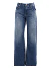 Aspesi Trousers Denim In Blue