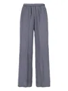 Aspesi Elasticated Trousers In Gray