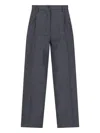 Aspesi Cotton Trousers In Grey