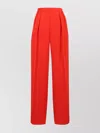 Aspesi Trousers High-waisted Wide-leg Pleated Design