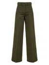 Aspesi Trousers Military In Green