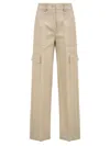 Aspesi Trousers Natural In Gray
