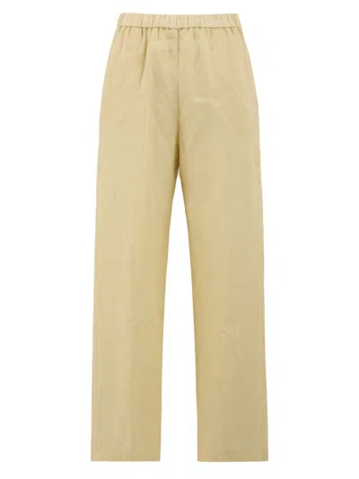 Aspesi Trousers Natural In Brown